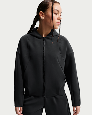 Nike MAVN Girls' Therma-FIT Knit Full-Zip Hoodie. Nike.com